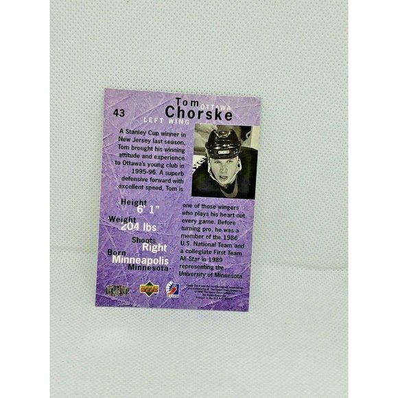 3 Vintage Upper Deck Be A Player Ottawa Collectible Hockey Trading Cards - Picture 8 of 9